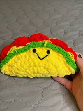 Handmade Crochet Taco